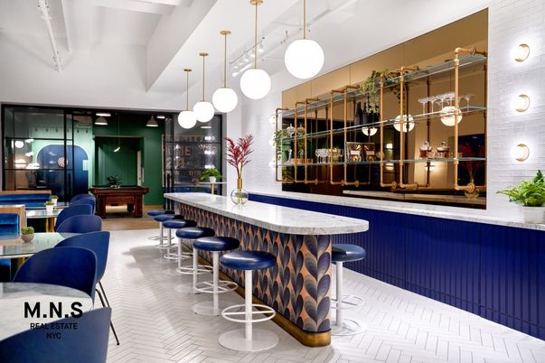 Billiard Table, Interior, Pendant Lights