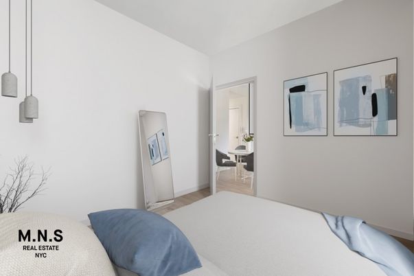 Bedroom, Interior, Pendant Lights, Wood Texture Flooring