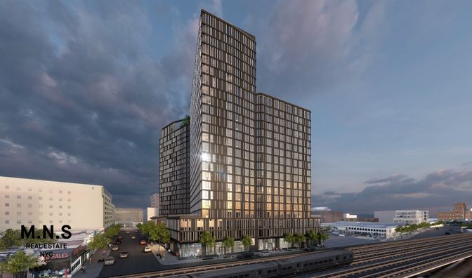 Exterior, Facade, Highrise