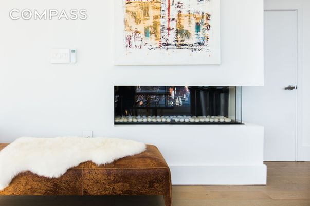 Fireplace, Interior, Wood Texture Flooring