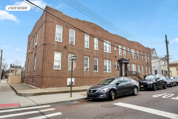 Exterior, Facade, Brick Facade, Condo Building