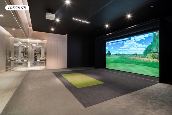 Interior, Projection Screen, Recessed Lighting