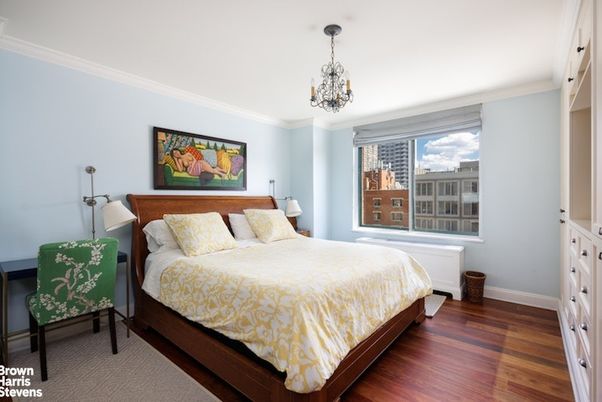 Bedroom, Chandelier, Interior, Pendant Lights, Wood Texture Flooring