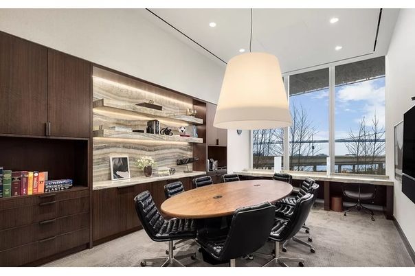 Home Office, Interior, Pendant Lights, Recessed Lighting