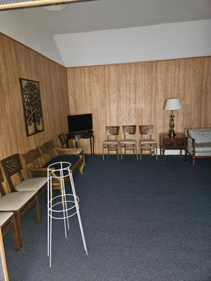 Dining room, Interior, Wooden Walls