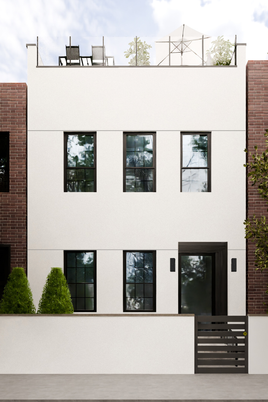 Exterior, Facade, Modern