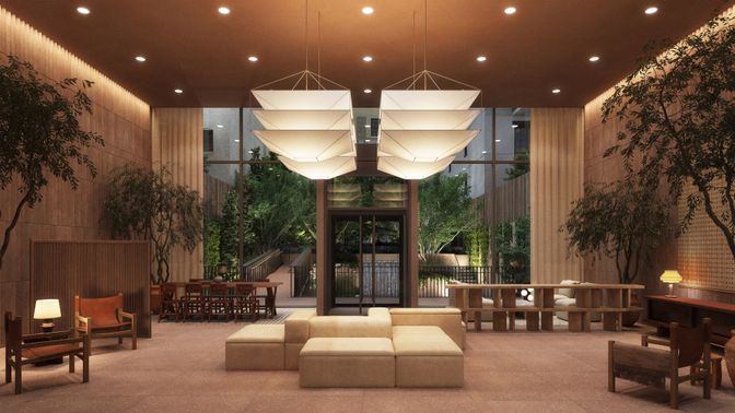 Dining room, Interior, Pendant Lights, Recessed Lighting