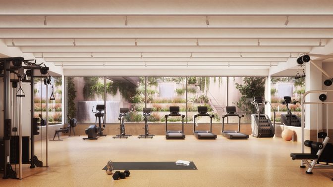 Fitness Equipment, Interior