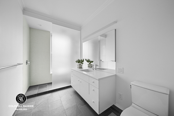 Bathroom, Interior, Recessed Lighting