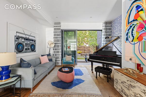 Interior, Living room, Piano, Wood Texture Flooring