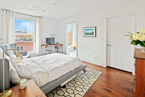 Bedroom, Home Office, Interior, Wood Texture Flooring