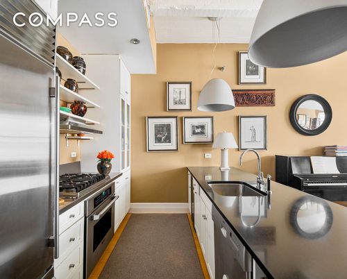 Interior, Kitchen, Pendant Lights, Stainless Steel Appliances
