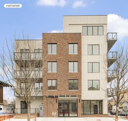 Exterior, Facade, Brick Facade, Modern