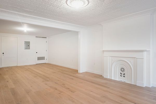 Empty room, Interior, Wood Texture Flooring