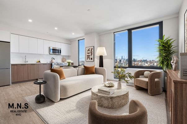 Interior, Kitchen, Living room, Recessed Lighting