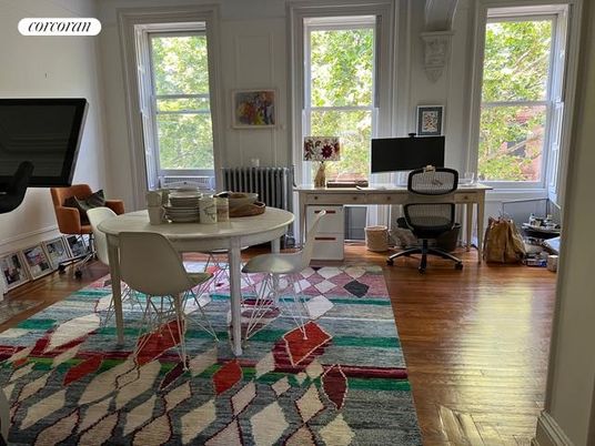 Home Office, Interior, Wood Texture Flooring