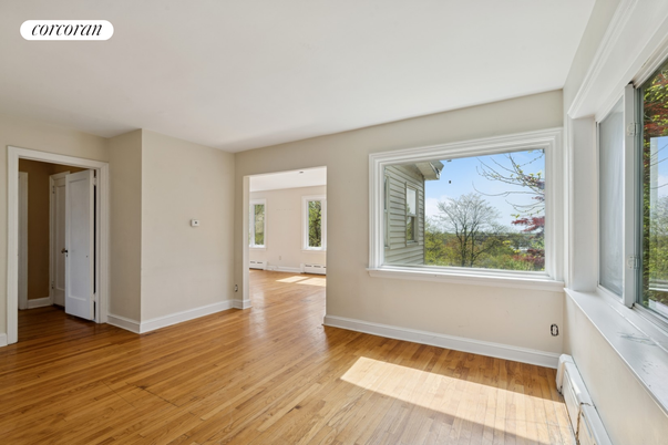 Empty room, Interior, Wood Texture Flooring