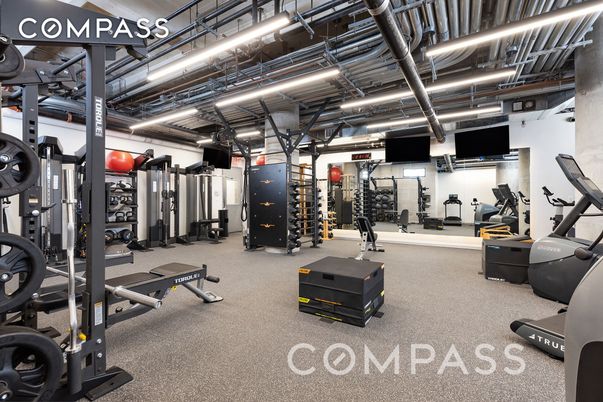 Fitness Equipment, Gym, Interior
