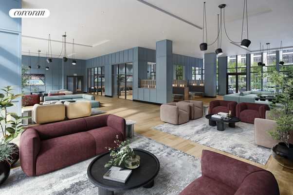 Interior, Living room, Pendant Lights, Wood Texture Flooring