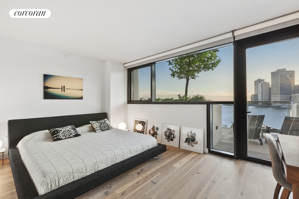 Bedroom, Interior, Water, Wood Texture Flooring