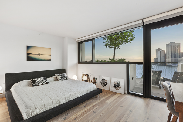 Bedroom, Interior, Water, Wood Texture Flooring