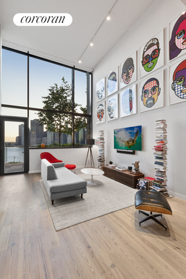 Interior, Living room, Recessed Lighting, Water, Wood Texture Flooring