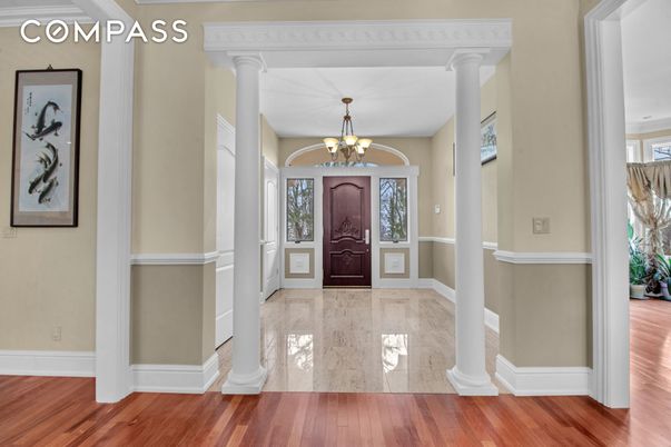 Chandelier, Interior, Wood Texture Flooring