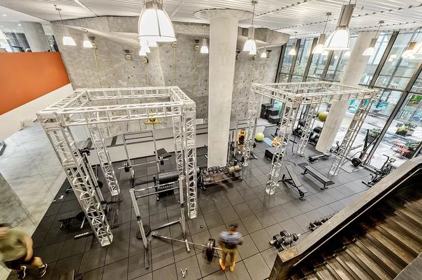 Fitness Equipment, Interior, Pendant Lights