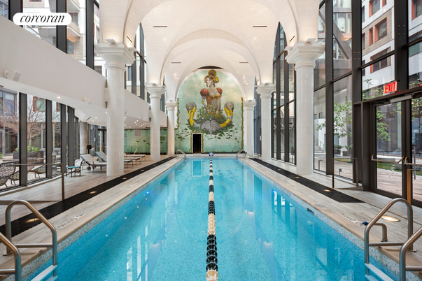 Interior, Pool, Recessed Lighting