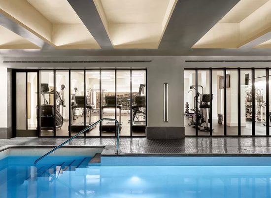 Fitness Equipment, Interior, Pool