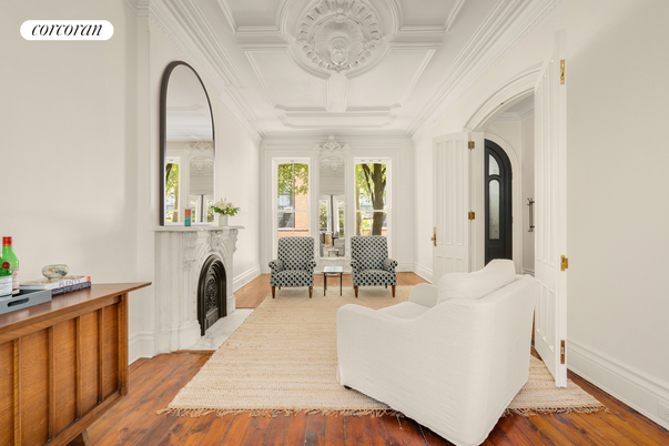 Fireplace, Interior, Living room, Wood Texture Flooring