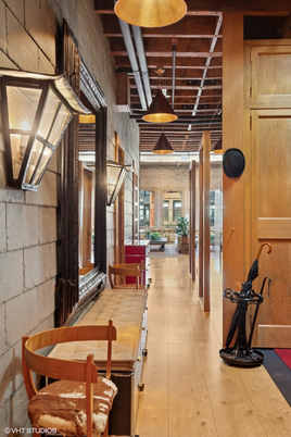 Interior, Pendant Lights, Stone Walls
