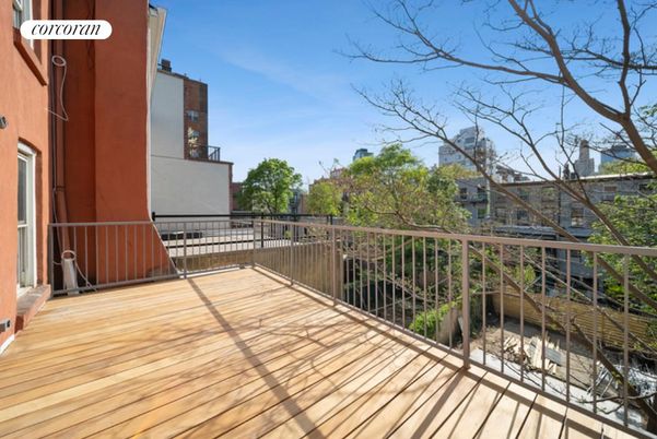 Exterior, Wood Texture Flooring