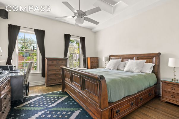 Bedroom, Home Office, Interior, Wood Texture Flooring