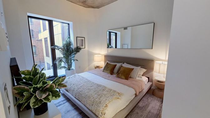 Bathroom, Bedroom, Interior, Wood Texture Flooring
