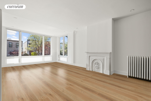 Empty room, Interior, Wood Texture Flooring