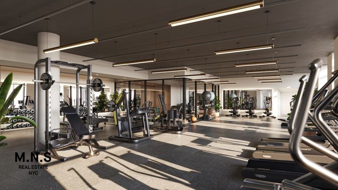 Fitness Equipment, Gym, Interior