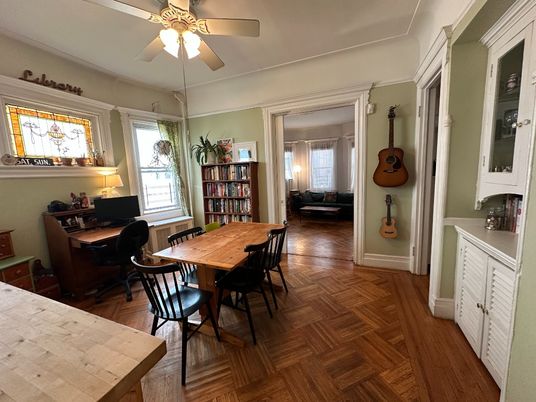 Home Office, Interior, Wood Texture Flooring