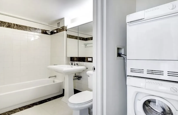 Bathroom, Interior, Utility Closets, Washer