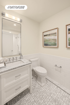 Bathroom, Interior, Recessed Lighting