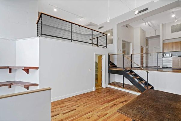 Interior, Kitchen, Pendant Lights, Wood Texture Flooring