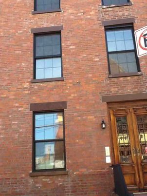Exterior, Facade, Brick Facade, Rowhouse