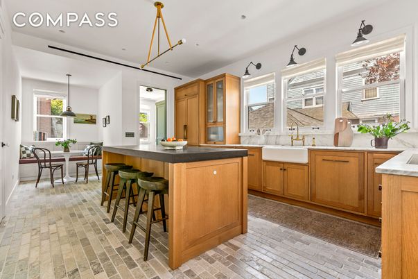 Dining room, Interior, Kitchen, Pendant Lights, Recessed Lighting