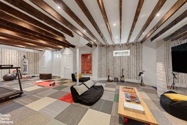 Fitness Equipment, Interior, Recessed Lighting