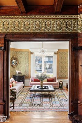 Interior, Living room, Wooden Ceilings, Wood Texture Flooring