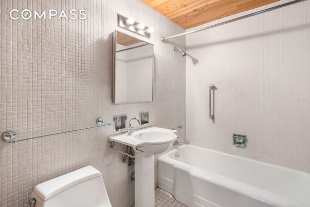 Bathroom, Interior, Wooden Ceilings