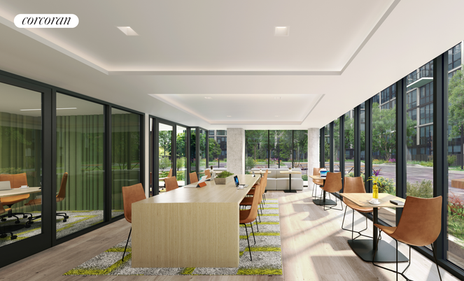 Dining room, Interior, Living room, Recessed Lighting, Wood Texture Flooring