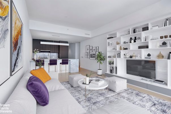 Interior, Kitchen, Living room