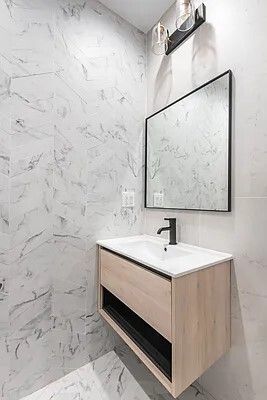 Bathroom, Interior, Marble, Marble Walls