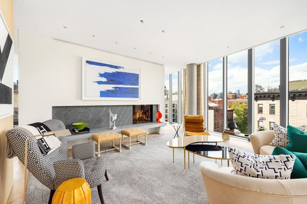 Fireplace, Interior, Living room, Recessed Lighting